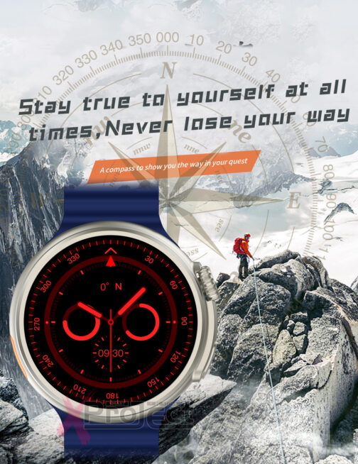 Smart Watch with Screen Compass