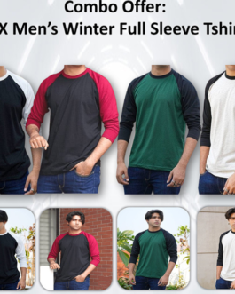 Men’s winter full sleeve T-shirt Combo (C-6021)
