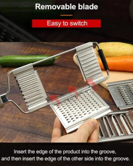 Portable Stainless Steel Vegetable Cutter (C-6454)