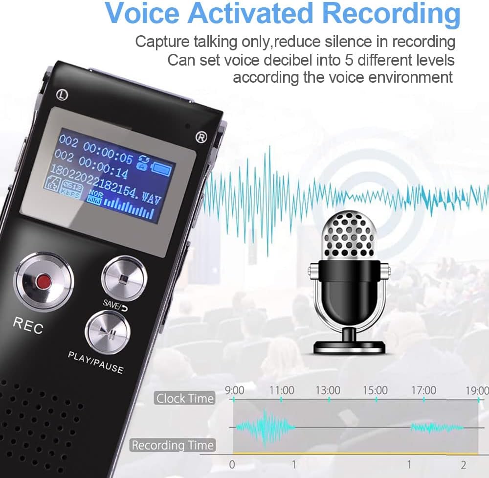 BrilliantHouse Digital Voice Recorder