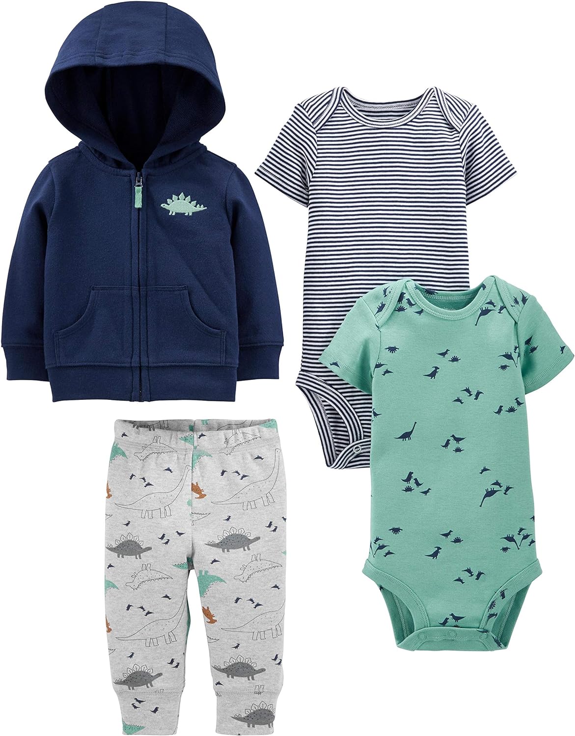 Carter's Baby Jacket, Pant, and Bodysuit Set