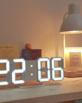 3D Digital Wall Clock, LED Table Clock (C-6736)
