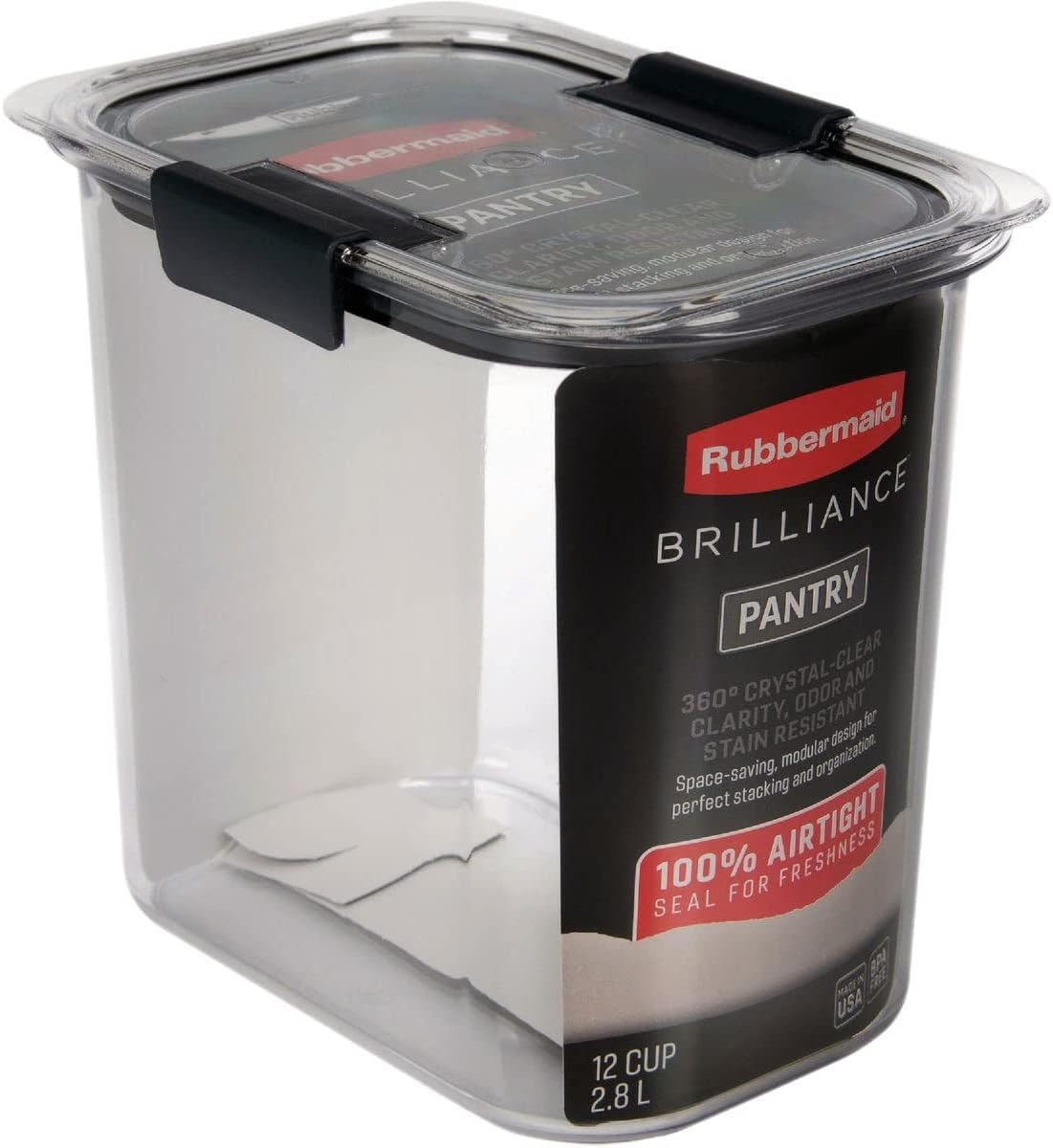 Rubbermaid Brilliance Airtight Container