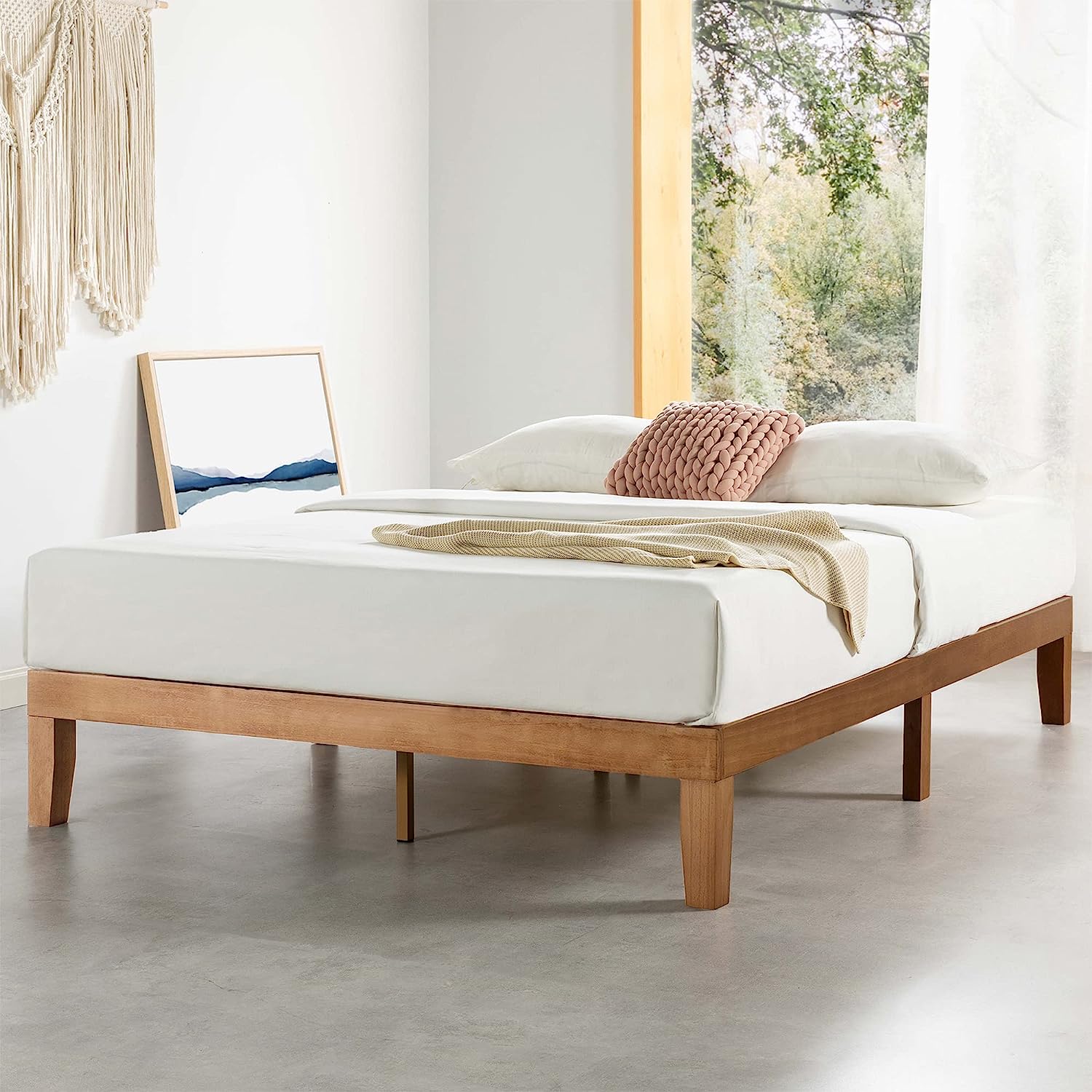 Mellow Naturalista Wood Platform Bed