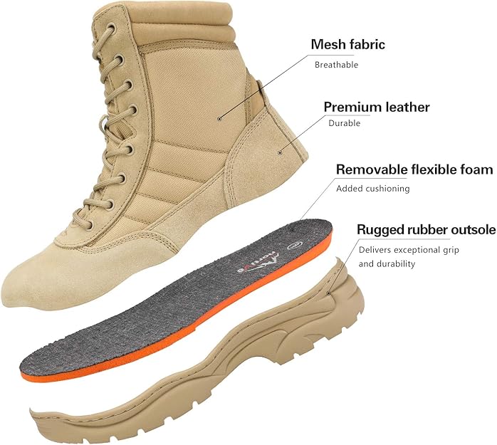 Tactical Work Boots